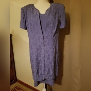 Dressbarn periwinkle dress size 8